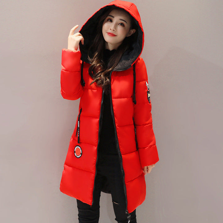 Stephanie | Cozy Hooded Longline Winter Puffer Jacket