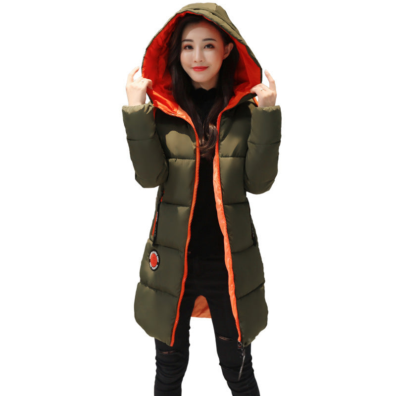 Stephanie | Cozy Hooded Longline Winter Puffer Jacket