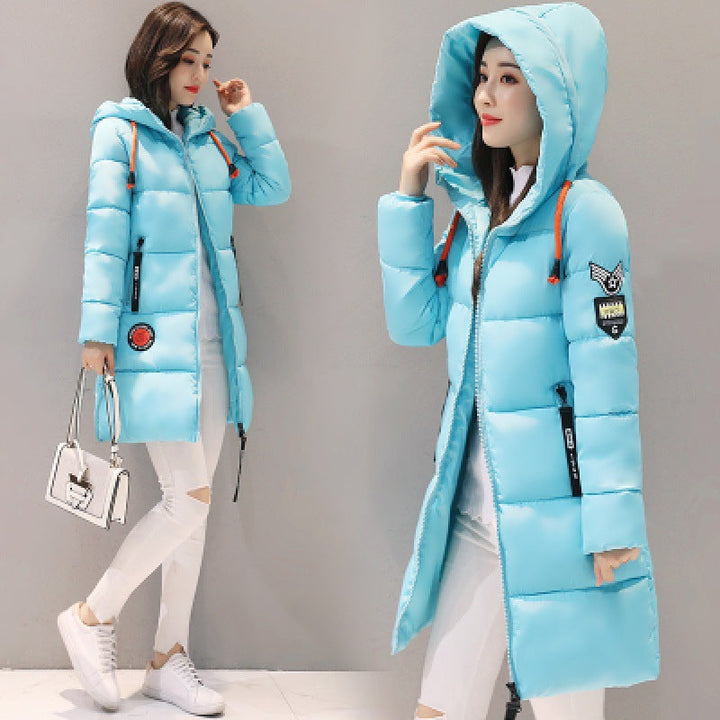 Stephanie | Cozy Hooded Longline Winter Puffer Jacket