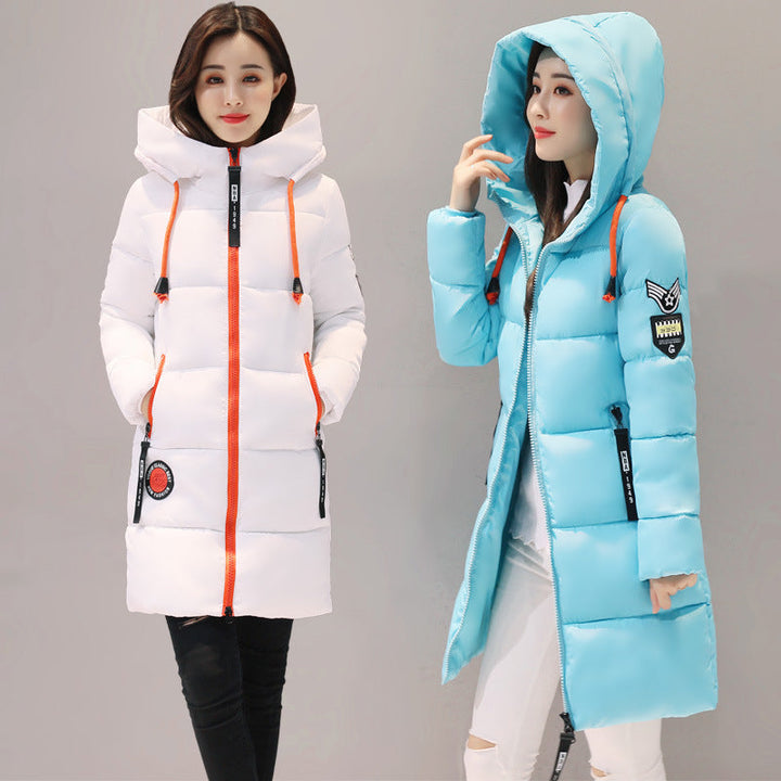 Stephanie | Cozy Hooded Longline Winter Puffer Jacket