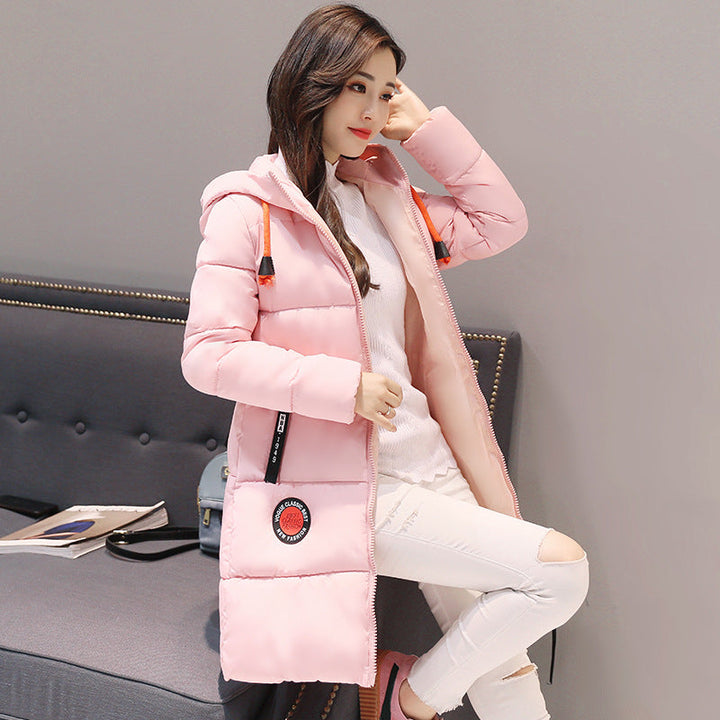 Stephanie | Cozy Hooded Longline Winter Puffer Jacket