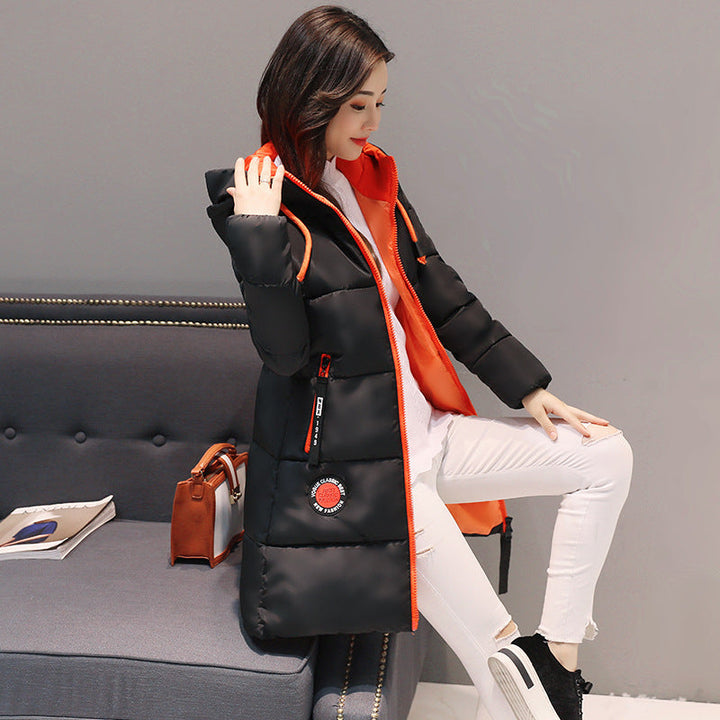 Stephanie | Cozy Hooded Longline Winter Puffer Jacket