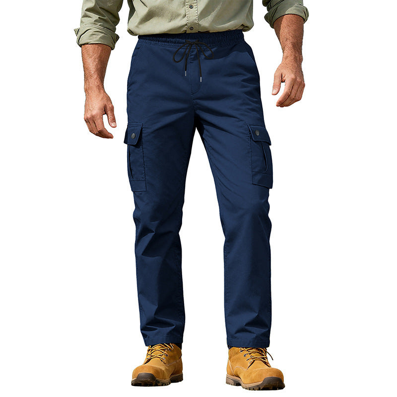 Steven | Effortless Straight Leg Tactical Cargo Pants