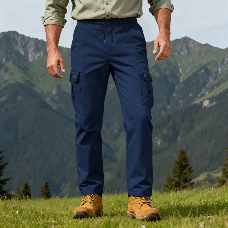Steven | Effortless Straight Leg Tactical Cargo Pants