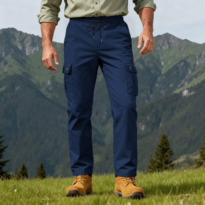 Steven | Effortless Straight Leg Tactical Cargo Pants