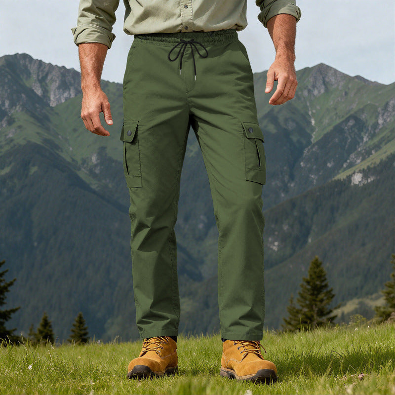 Steven | Effortless Straight Leg Tactical Cargo Pants