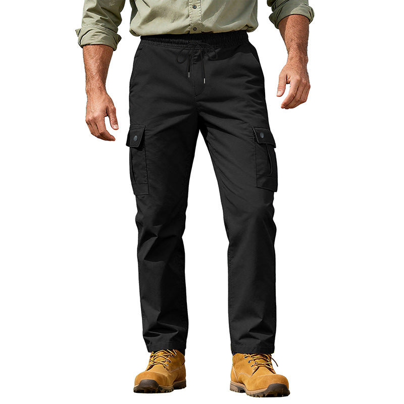 Steven | Effortless Straight Leg Tactical Cargo Pants