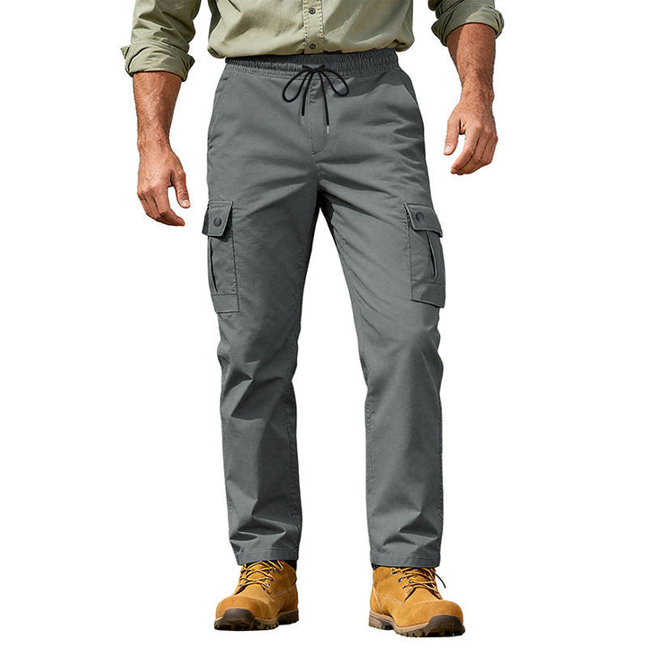 Steven | Effortless Straight Leg Tactical Cargo Pants