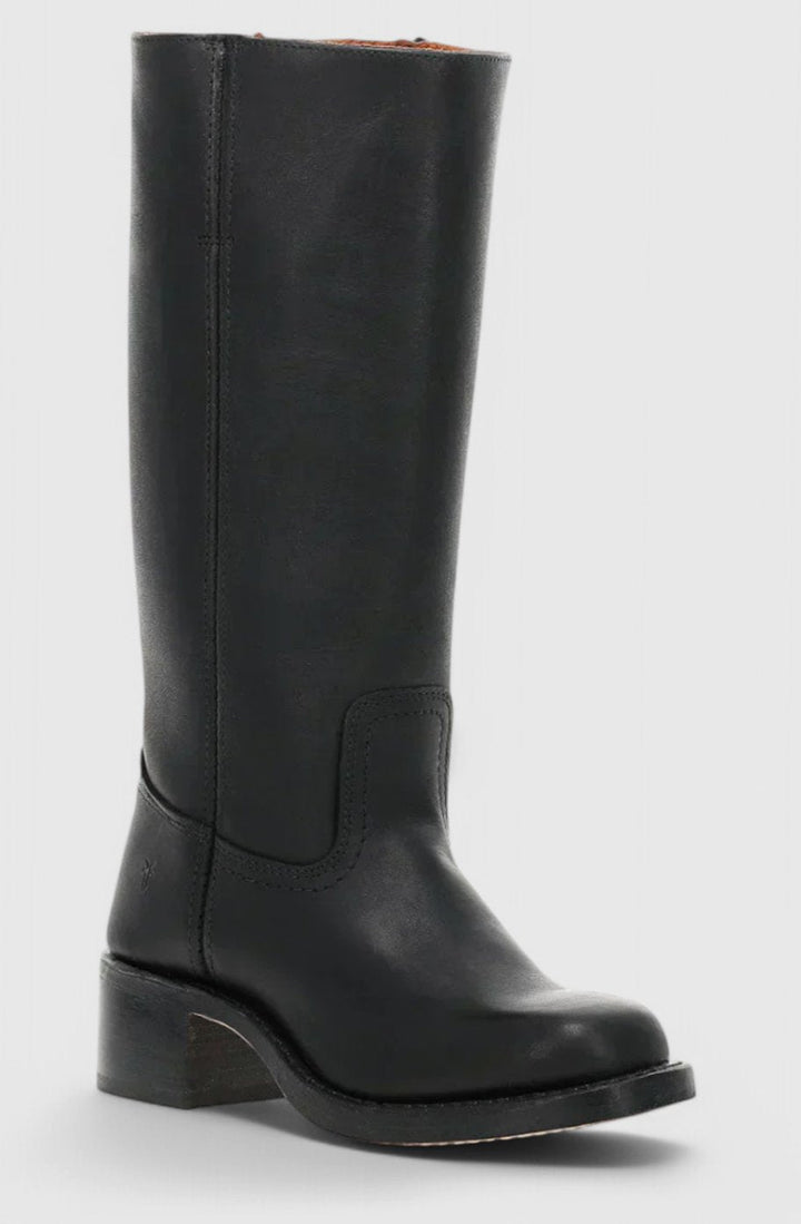 Susan | Effortless Stacked-Heel Knee High Boots