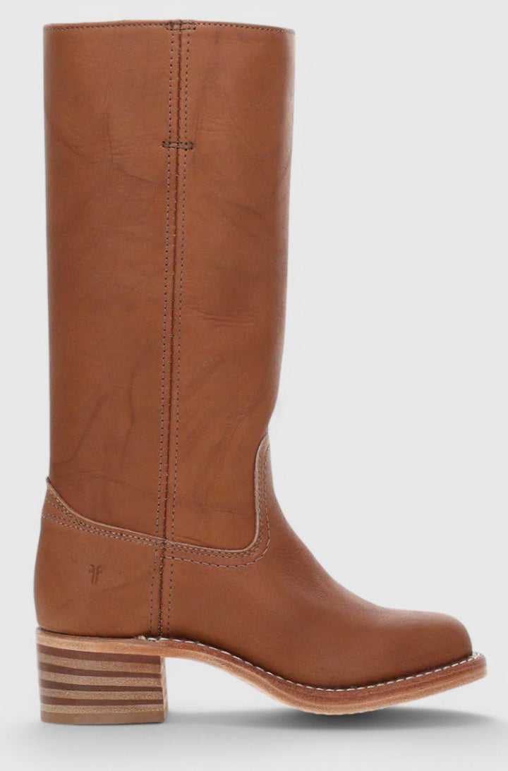 Susan | Effortless Stacked-Heel Knee High Boots