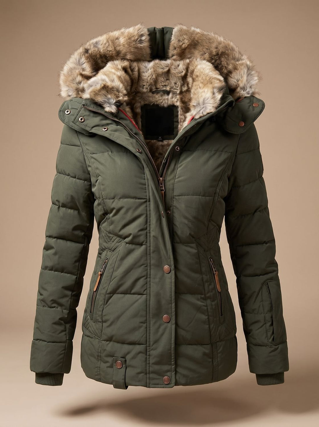 Teresa | Cozy Quilted Hooded Winter Puffer Jacket