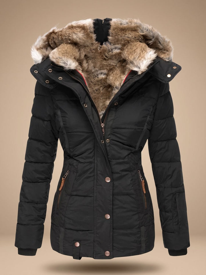 Teresa | Cozy Quilted Hooded Winter Puffer Jacket