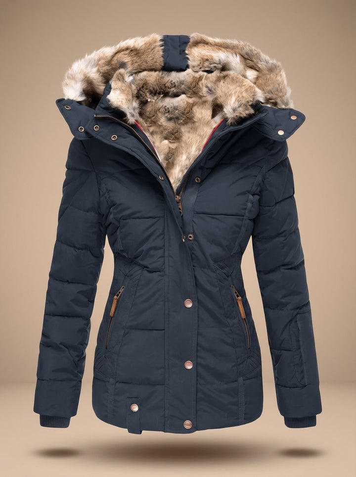 Teresa | Cozy Quilted Hooded Winter Puffer Jacket