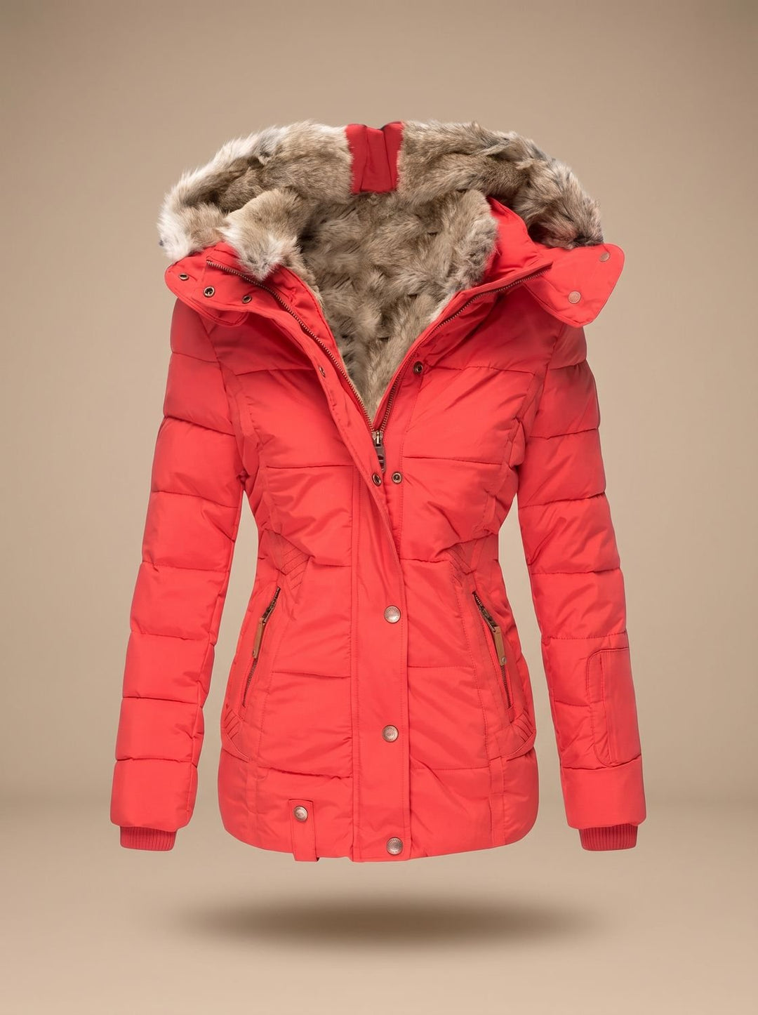 Teresa | Cozy Quilted Hooded Winter Puffer Jacket