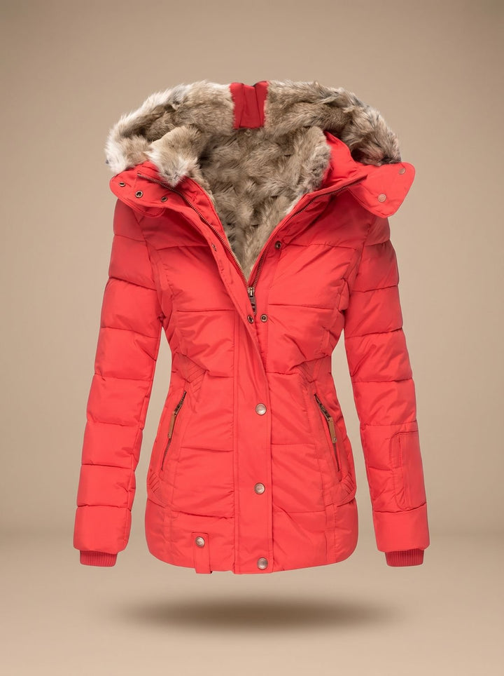 Teresa | Cozy Quilted Hooded Winter Puffer Jacket