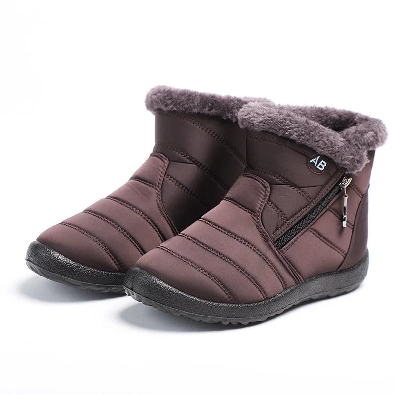 Teresa | Quilted Ankle Winter Boots Women
