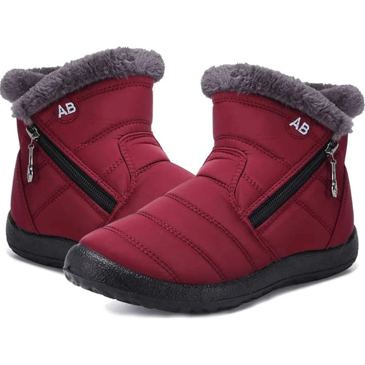 Teresa | Quilted Ankle Winter Boots Women