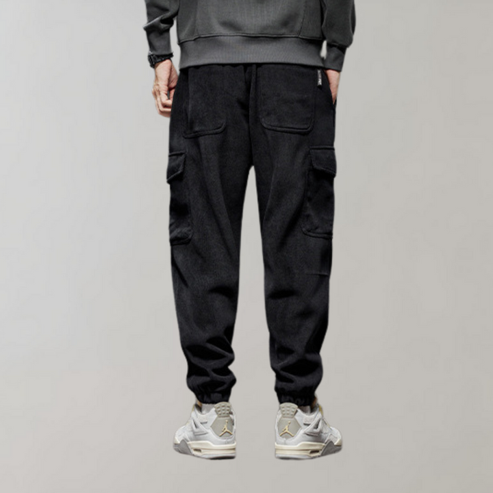 Terry | Cozy Relaxed Fit Jogger Cargo Pants