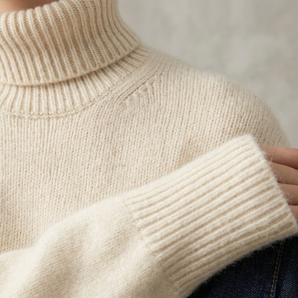 Victoria | Cozy Oversized Turtleneck Sweater