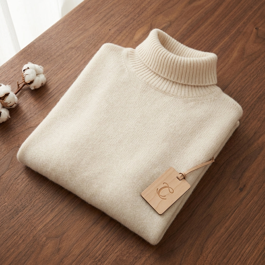 Victoria | Cozy Oversized Turtleneck Sweater