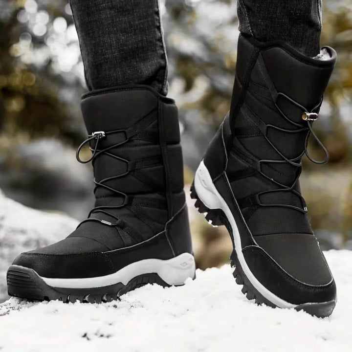 Victoria | Relaxed Waterproof Lace-Up Winter Snow Boots
