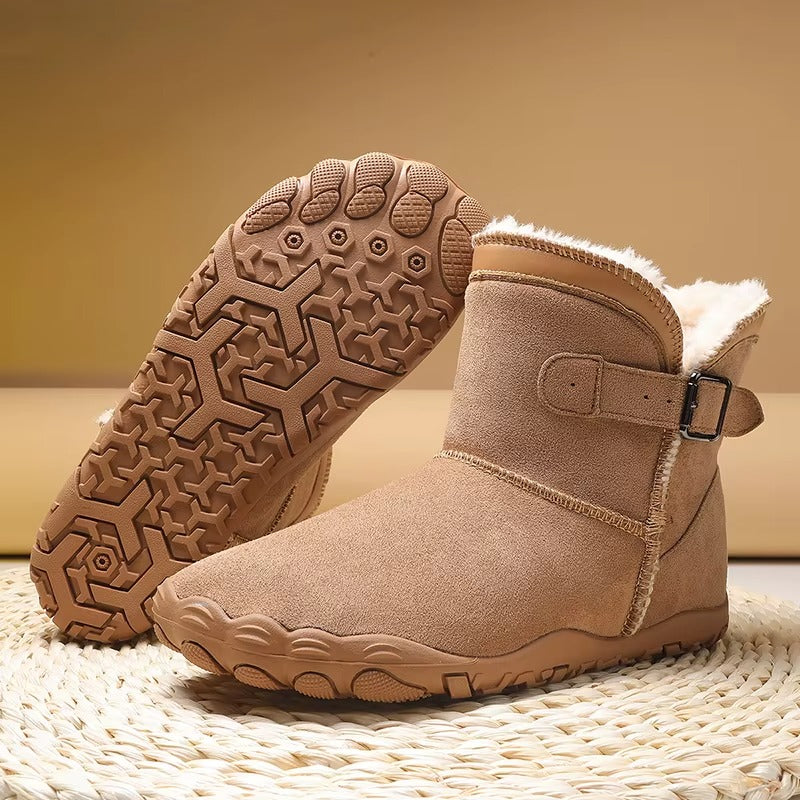 Virginia | Cozy Fleece-Lined Ankle Winter Boots