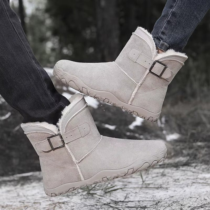 Virginia | Cozy Fleece-Lined Ankle Winter Boots