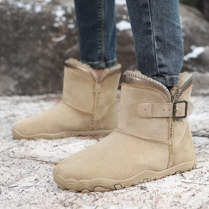Virginia | Cozy Fleece-Lined Ankle Winter Boots