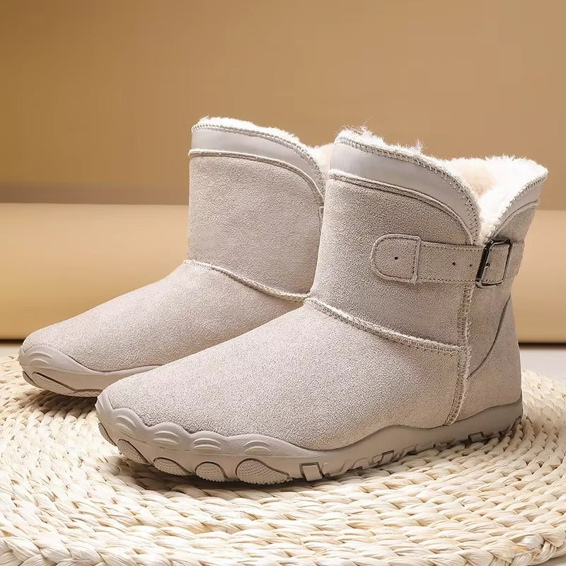 Virginia | Cozy Fleece-Lined Ankle Winter Boots