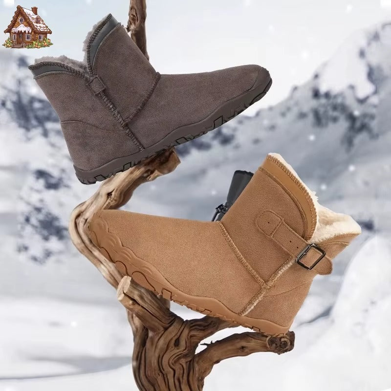 Virginia | Cozy Fleece-Lined Ankle Winter Boots