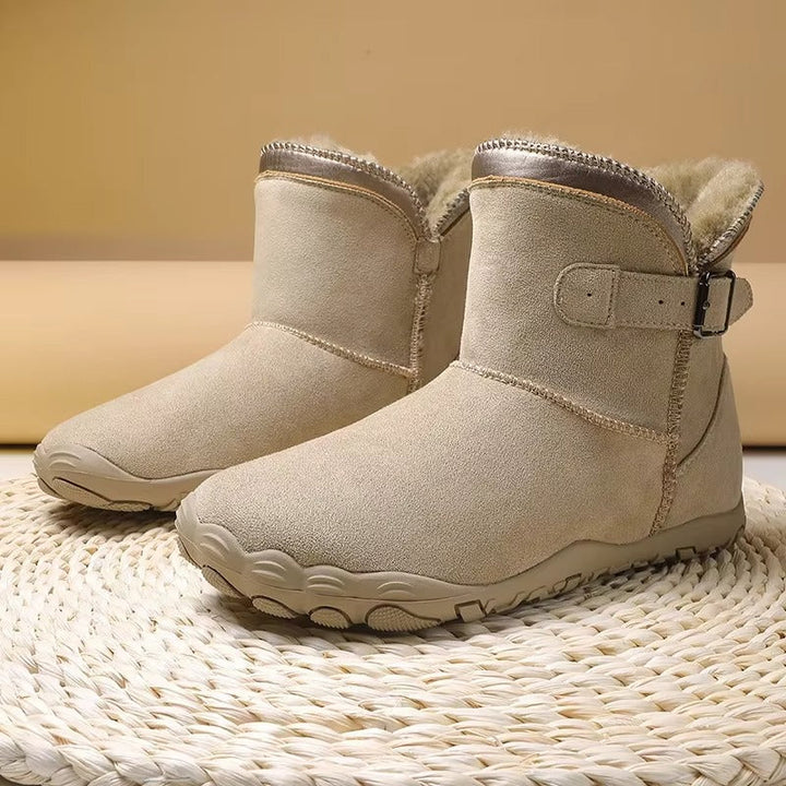 Virginia | Cozy Fleece-Lined Ankle Winter Boots