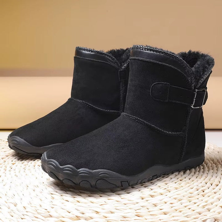 Virginia | Cozy Fleece-Lined Ankle Winter Boots