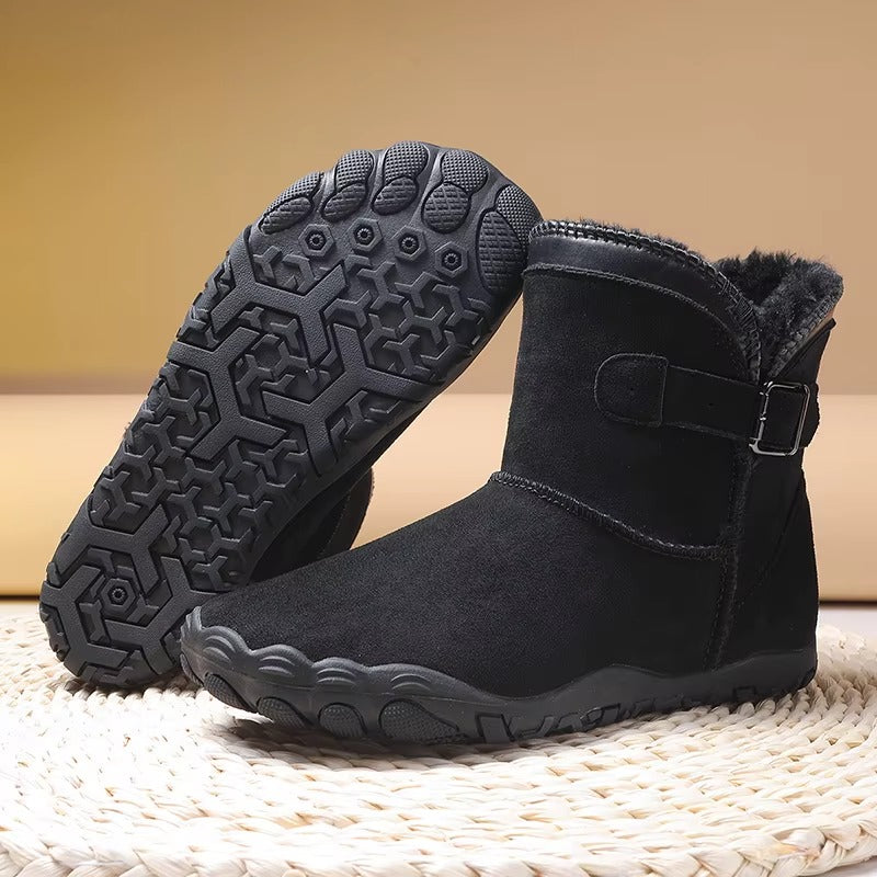 Virginia | Cozy Fleece-Lined Ankle Winter Boots