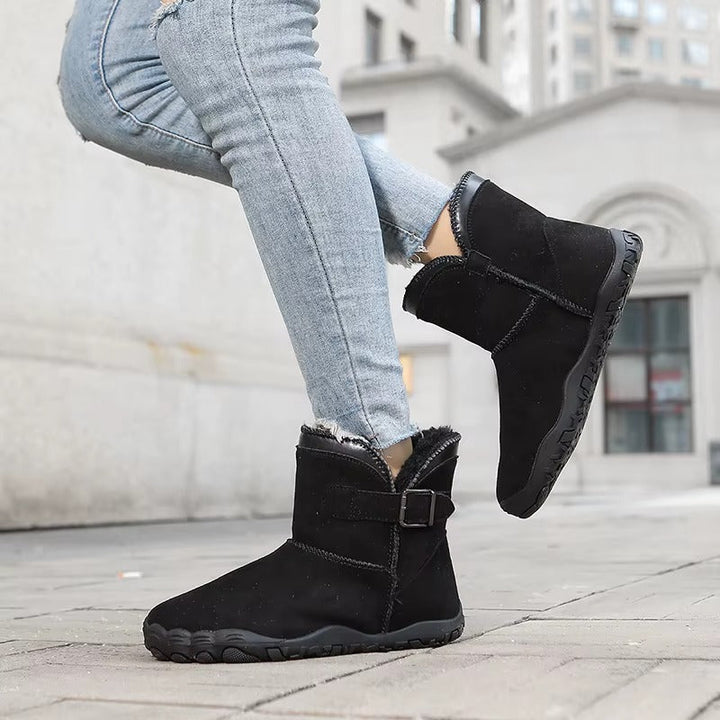Virginia | Cozy Fleece-Lined Ankle Winter Boots