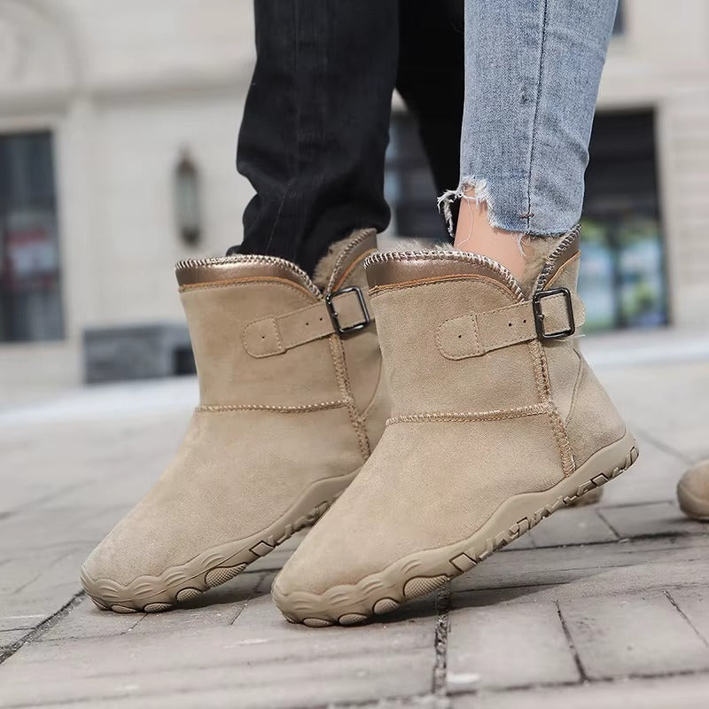 Virginia | Cozy Fleece-Lined Ankle Winter Boots