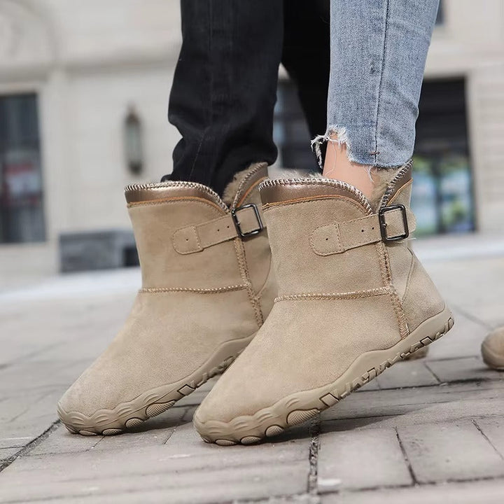 Virginia | Cozy Fleece-Lined Ankle Winter Boots