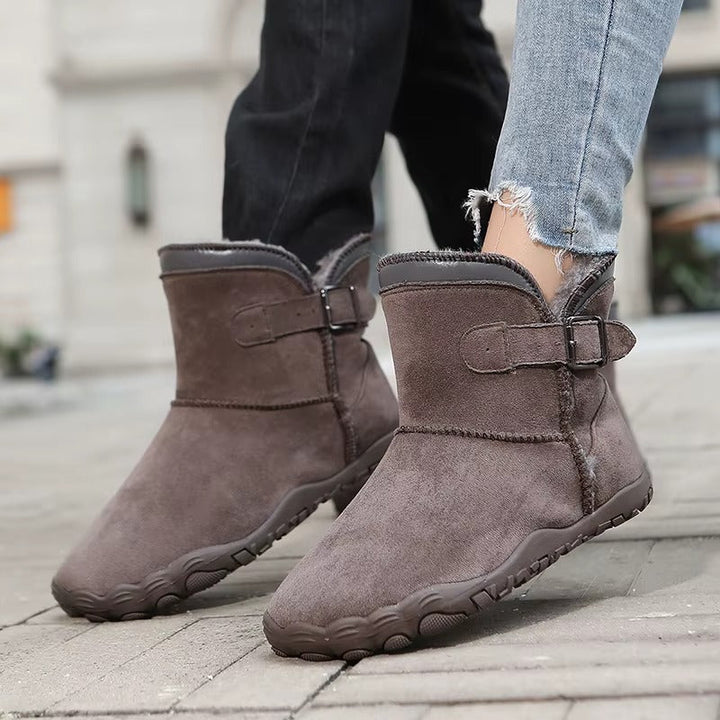 Virginia | Cozy Fleece-Lined Ankle Winter Boots