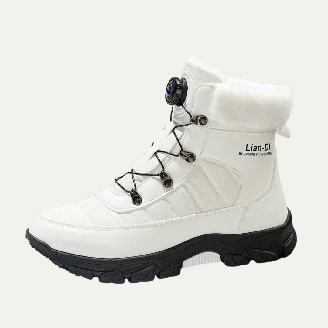 Walter | Sophisticated High Top Fur Lined Snow Boots