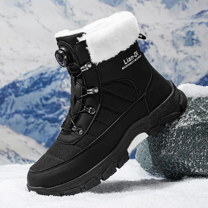 Walter | Sophisticated High Top Fur Lined Snow Boots