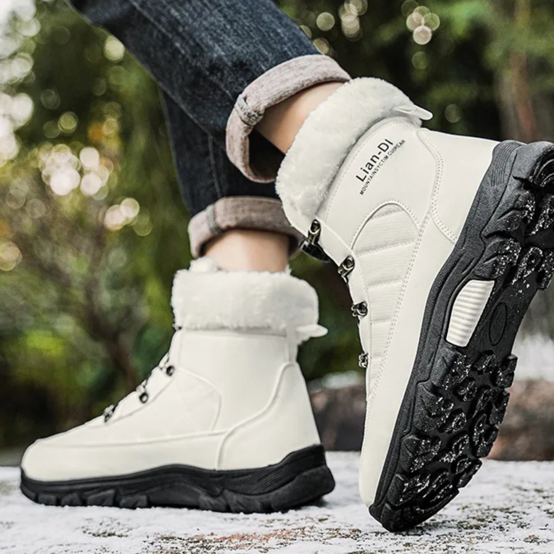 Walter | Sophisticated High Top Fur Lined Snow Boots