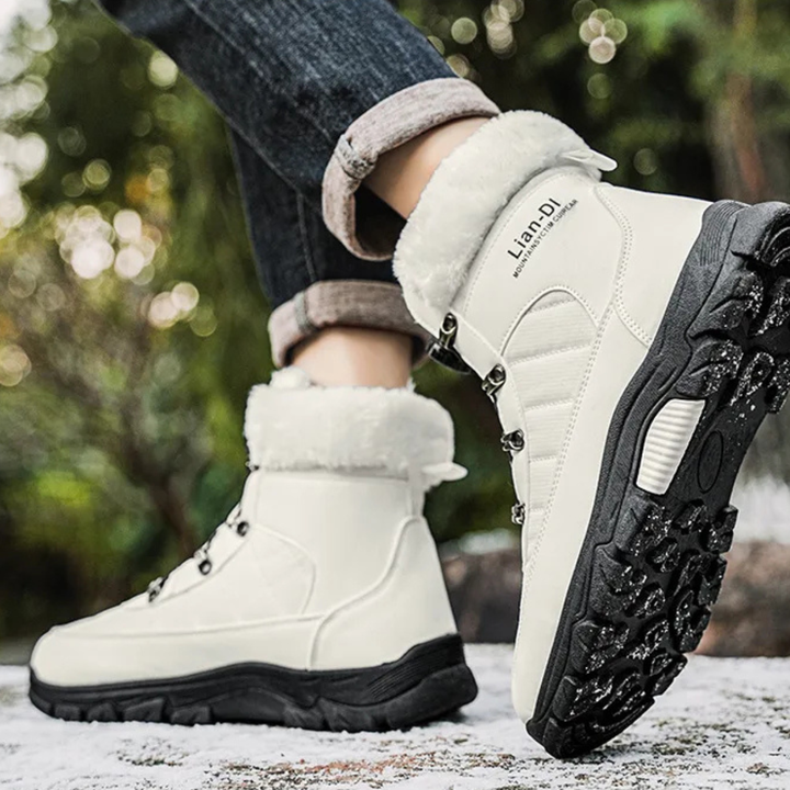 Walter | Sophisticated High Top Fur Lined Snow Boots