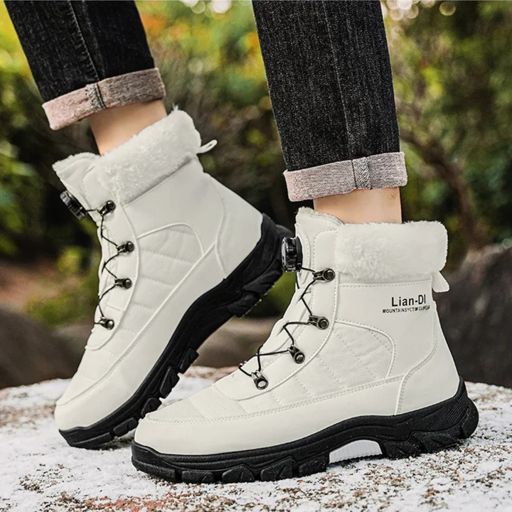 Walter | Sophisticated High Top Fur Lined Snow Boots