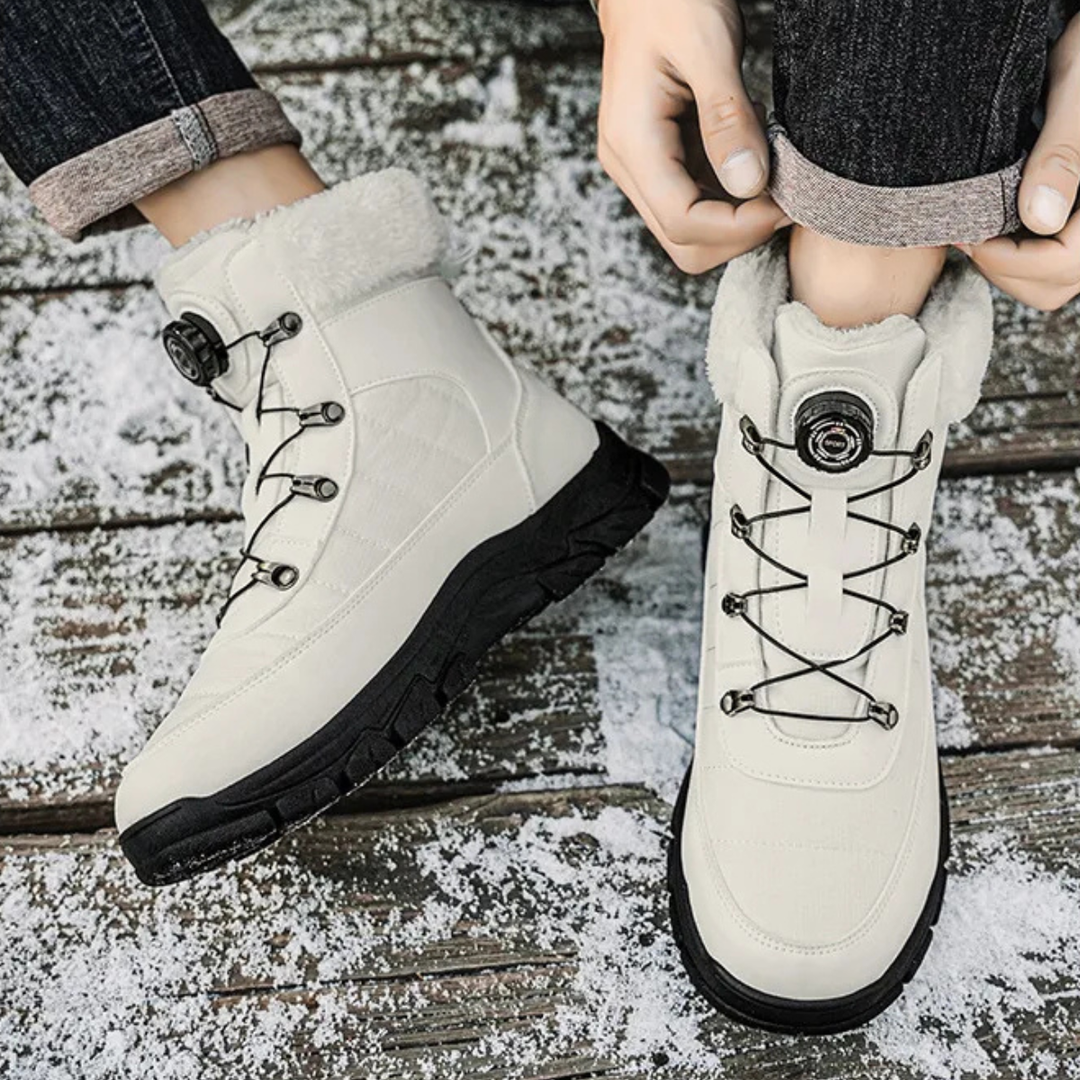 Walter | Sophisticated High Top Fur Lined Snow Boots