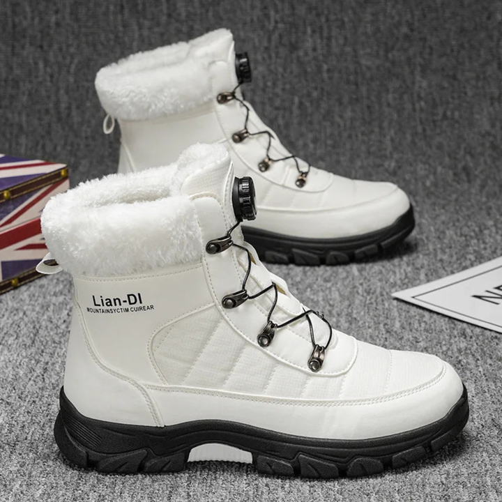Walter | Sophisticated High Top Fur Lined Snow Boots