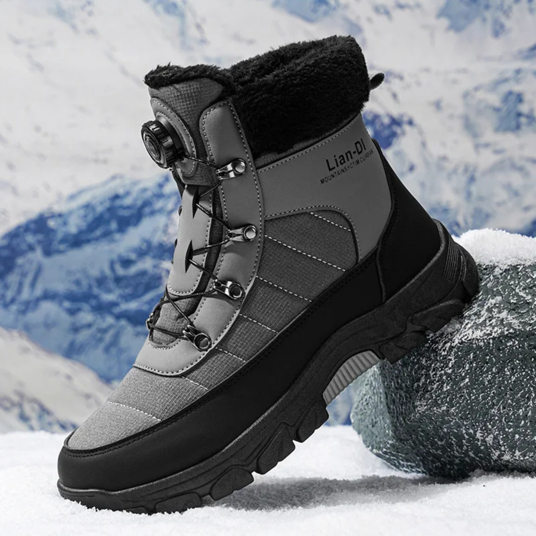 Walter | Sophisticated High Top Fur Lined Snow Boots