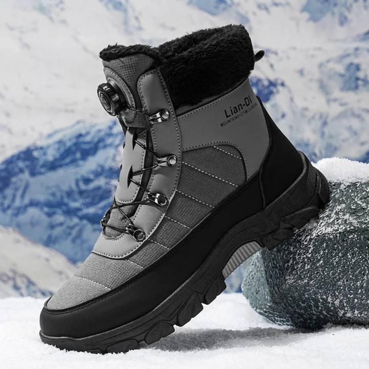 Walter | Sophisticated High Top Fur Lined Snow Boots
