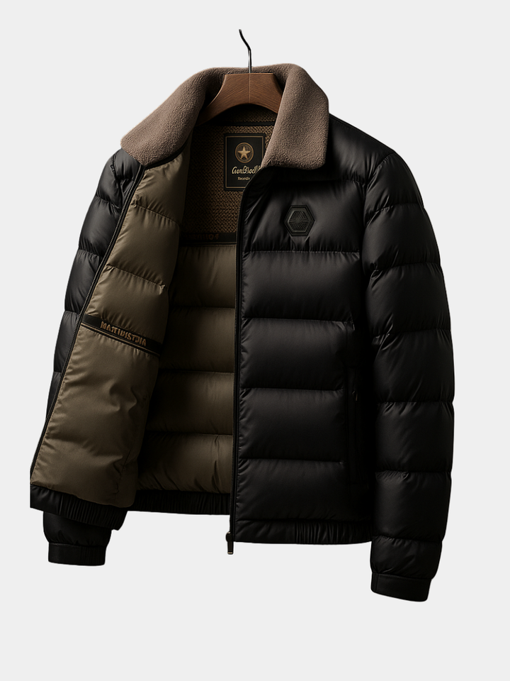 Wayne | Refined Quilted Winter Mens Puffer Jacket