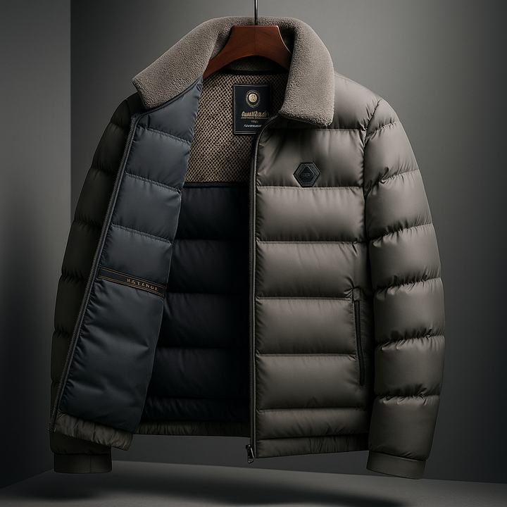 Wayne | Refined Quilted Winter Mens Puffer Jacket