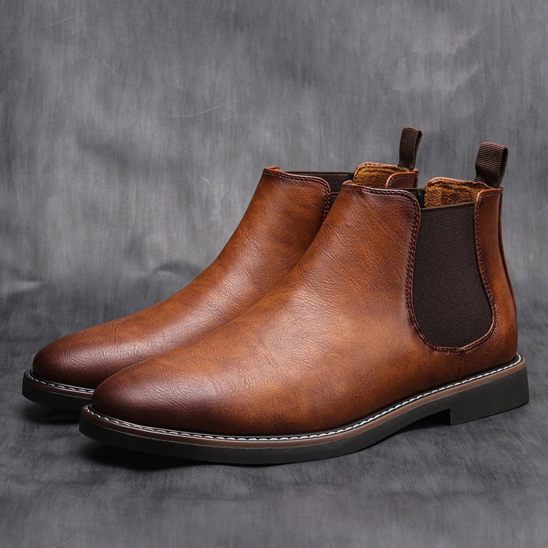 William | Timeless Slip-On Chelsea Ankle Boots