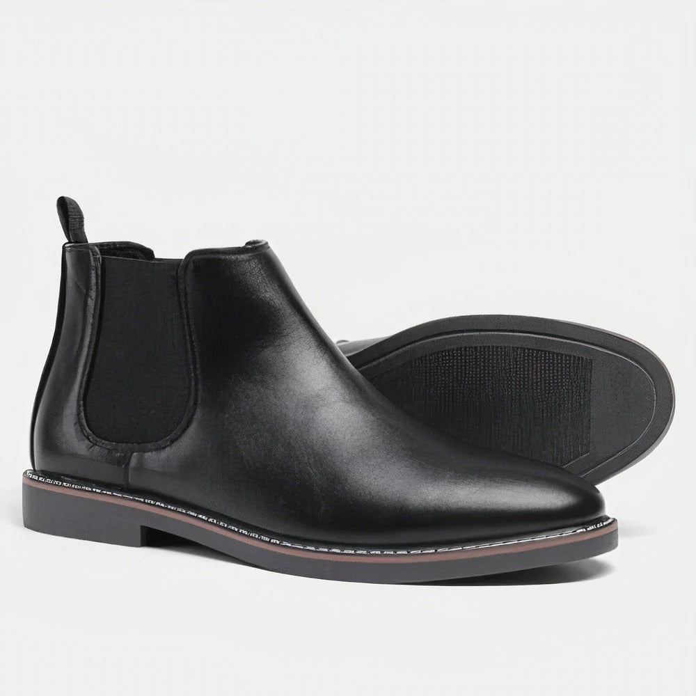 William | Timeless Slip-On Chelsea Ankle Boots
